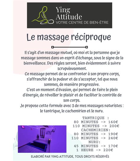 MASSAGE RÉCIPROQUE